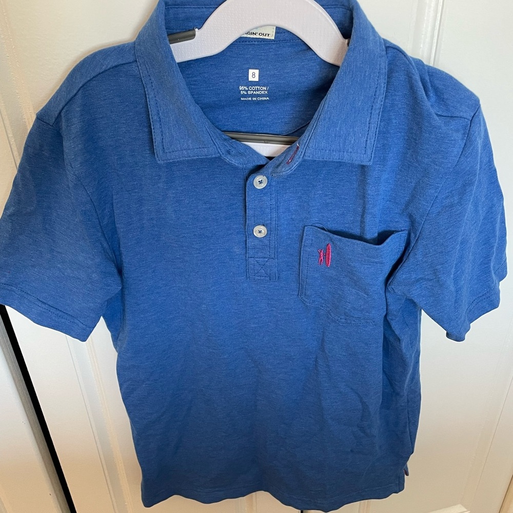 LIKE NEW-Johnnie-O Collared Shirt: Size 8